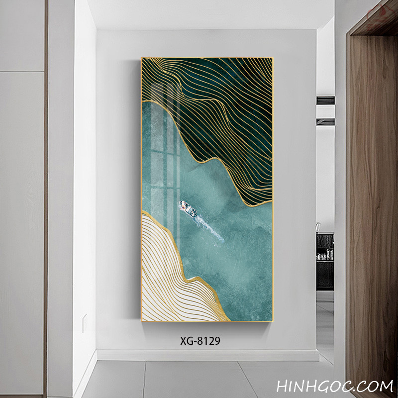 Modern Abstract Vertical Art File - XG-8129