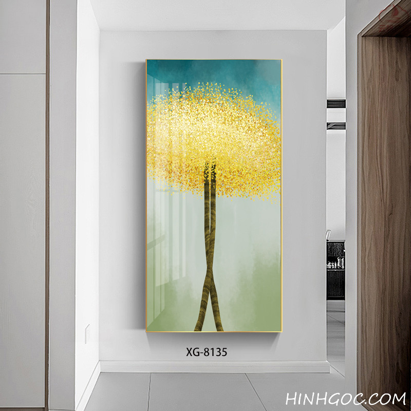 Modern Abstract Vertical Art File - XG-8135