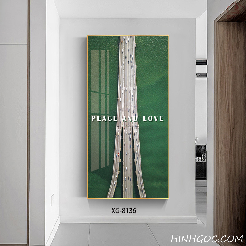 Modern Abstract Vertical Art File - XG-8136