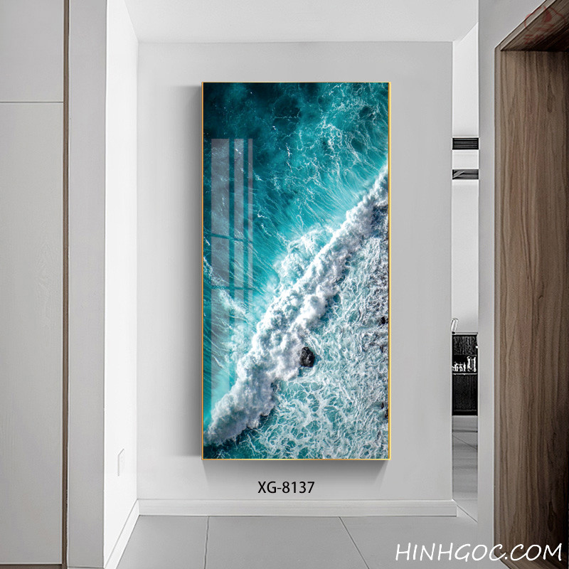 Modern Abstract Vertical Art File - XG-8137