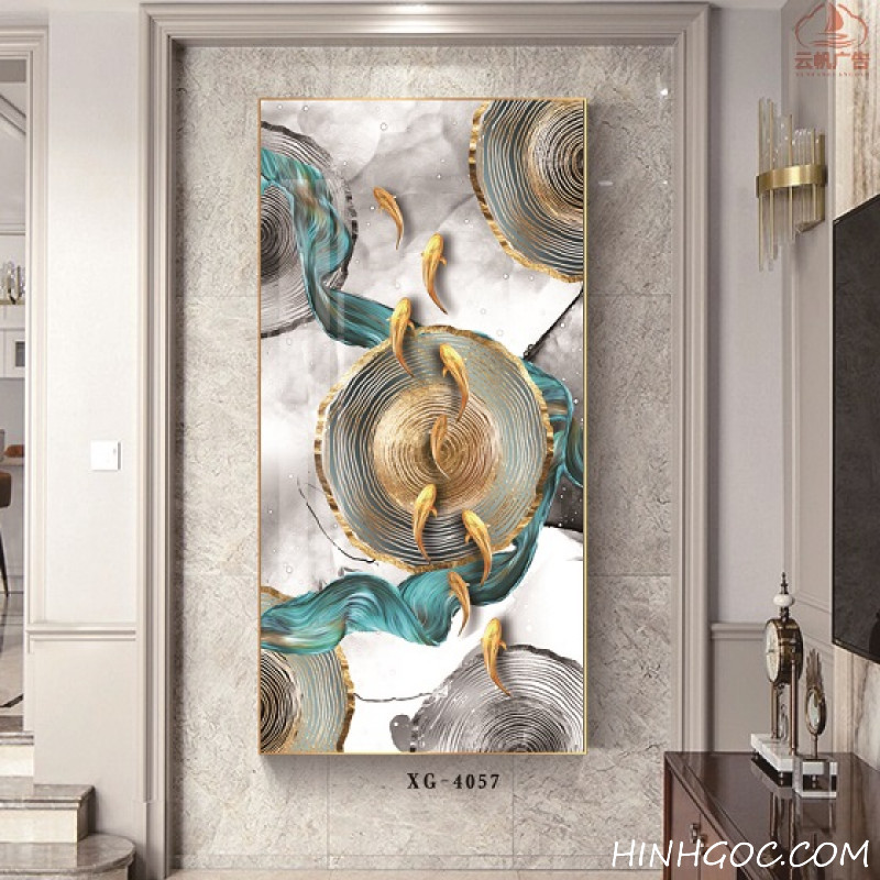 Modern Abstract Vertical Art File - XG-4057