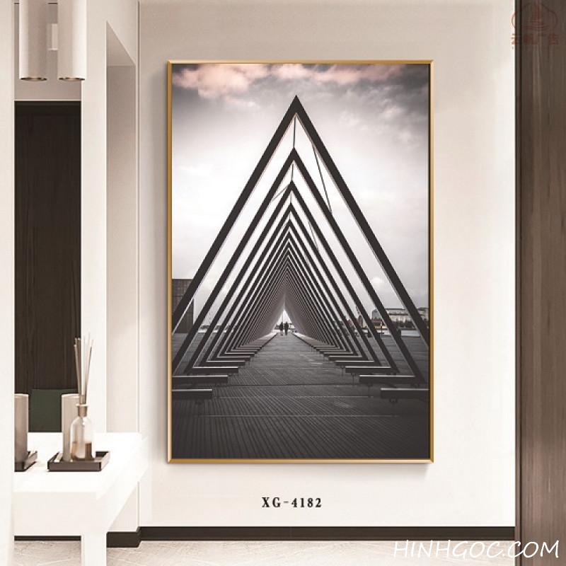 Modern Abstract Vertical Art File - XG-4182