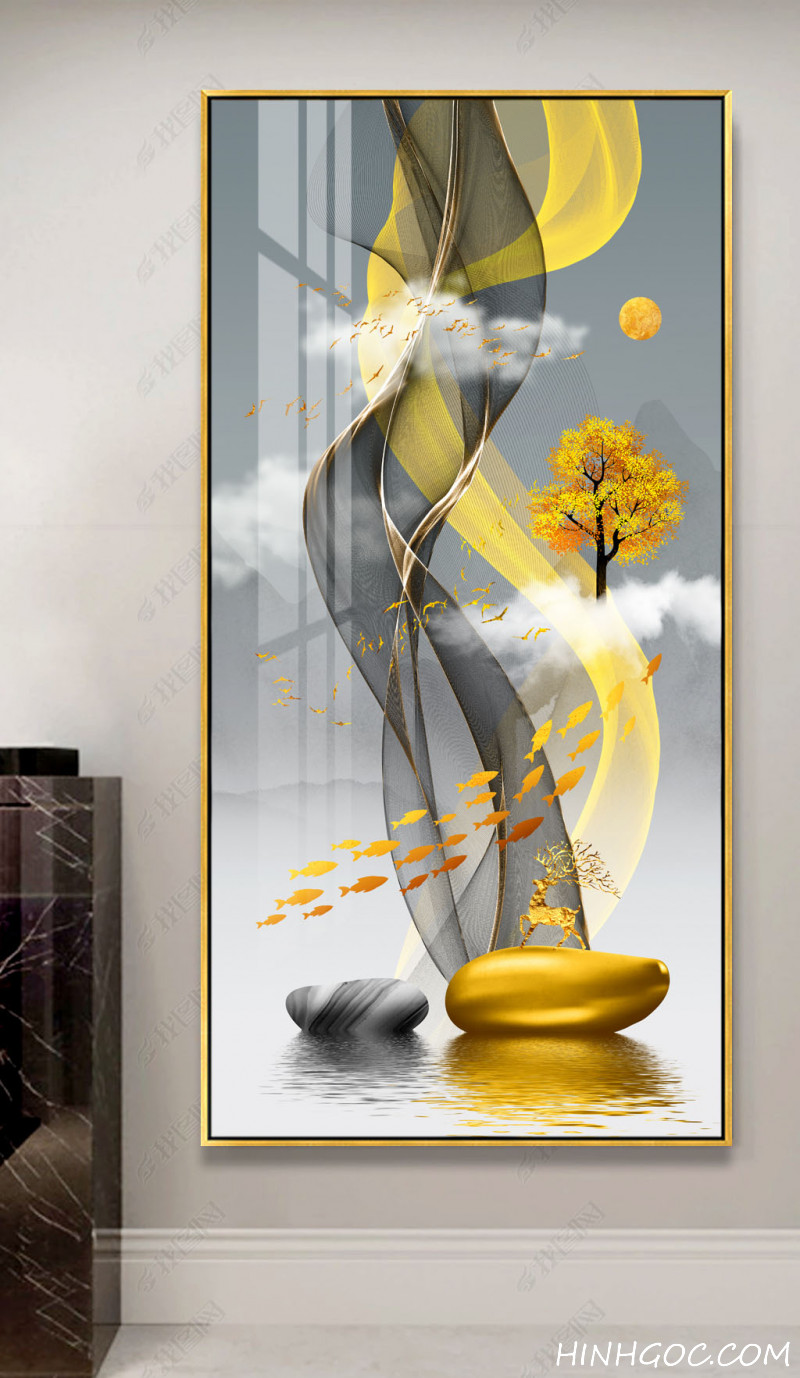 Modern Abstract Art File -HQ-332