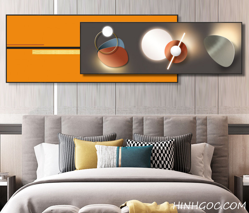 Modern Abstract Framed Art File - HQ-362