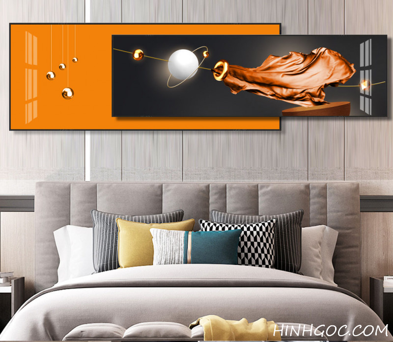 Modern Abstract Framed Art File - HQ-363