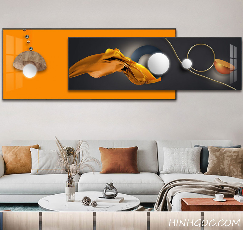 Modern Abstract Framed Art File - HQ-367