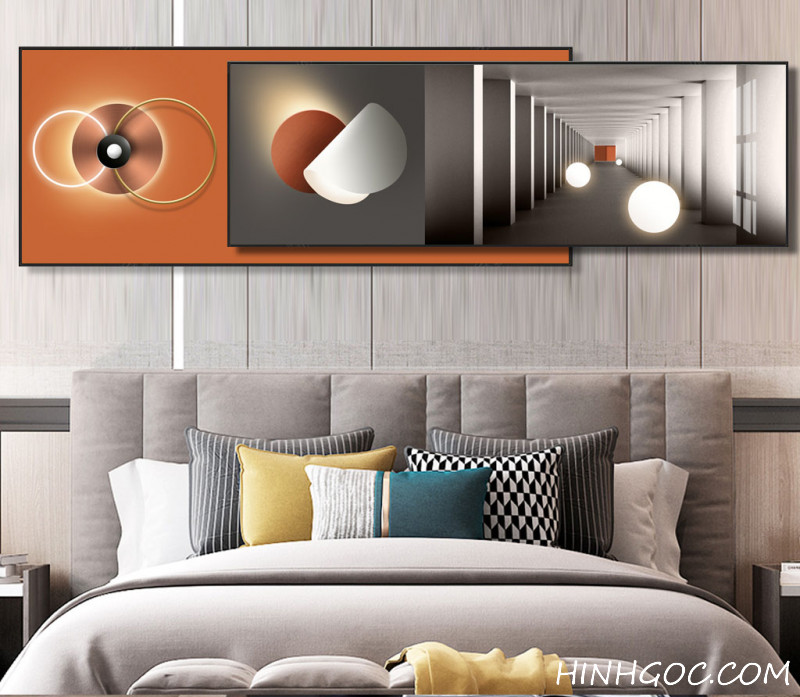 Modern Abstract Framed Art File - HQ-380