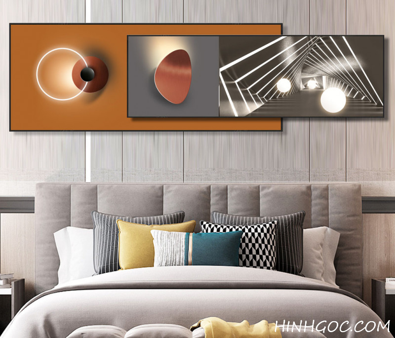 Modern Abstract Framed Art File - HQ-375