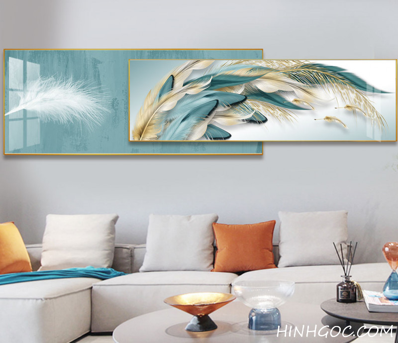 Modern Abstract Framed Art File - HQ-385