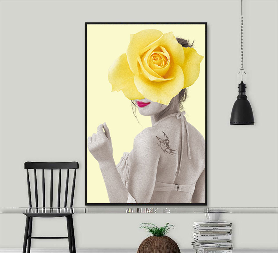 File of Portrait of a Girl with a Yellow Rose - HG1077