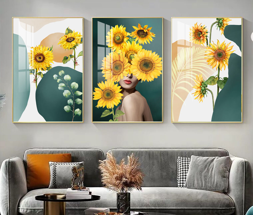 Set of 3 Modern Abstract Art Files - HQ-453