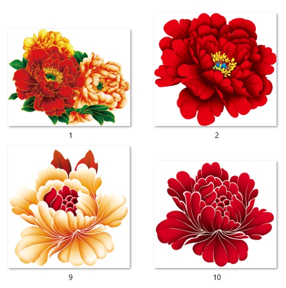 16 high quality peony png images - HLA2