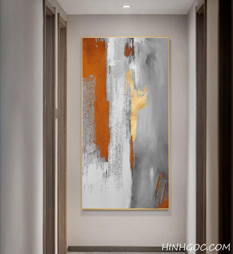 File of Minimalist Abstract Painting - HQ-2413