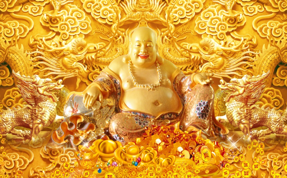 Maitreya Buddha painting file - PH9