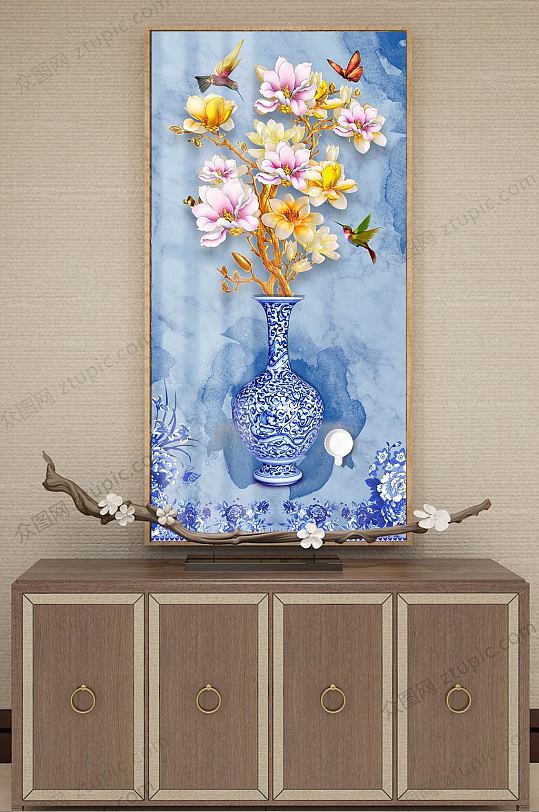 Chinese Elegant Porcelain Decorative Painting