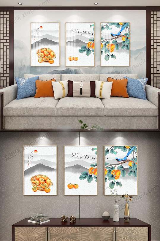 Chinese Wind Events Ruyi Decorative Painting