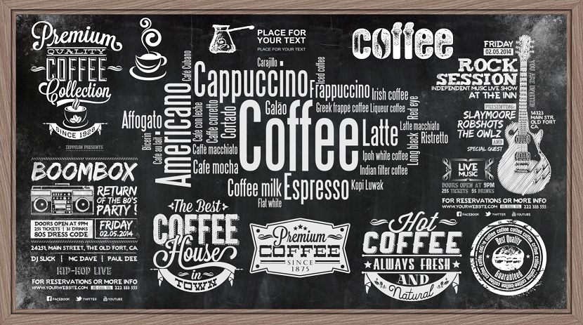 Coffee Wall Wallpaper File - CF0001