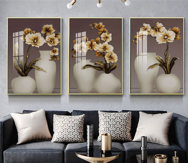 3D porcelain orchid painting file - BH0001