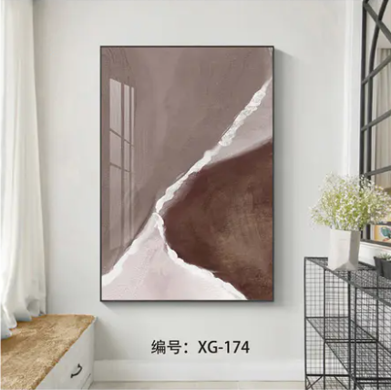 File of Hand-Drawn Minimalist Abstract Painting -XG-174