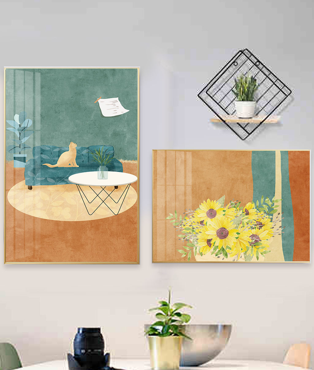 Modern abstract painting file set 2 - HQ-518