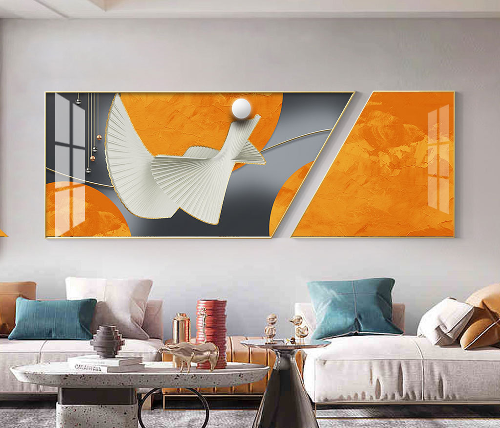 Modern Horizontal Abstract Art File - HQ-440