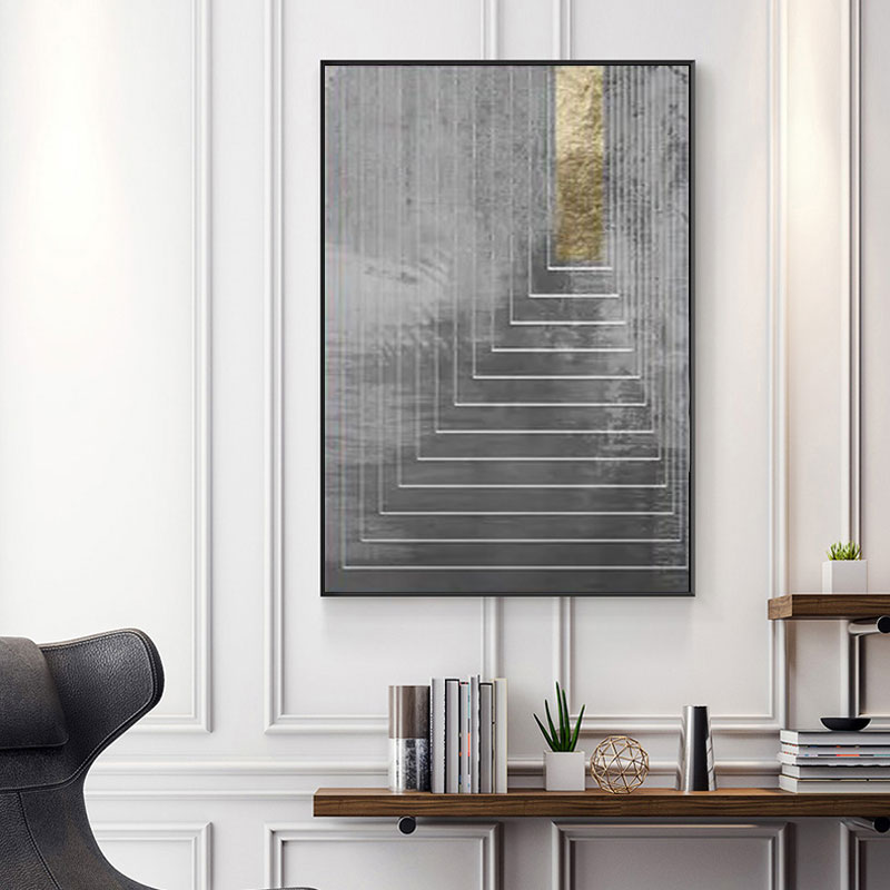 Abstract architectural painting file - PLT-S-1753